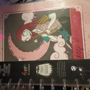 Nightmare Before Christmas 2023 monthly planner Sally